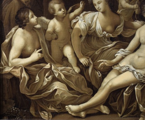 Les 4 saisons - attribué à Francesco Gessi (1588-1649) - Louis XIV